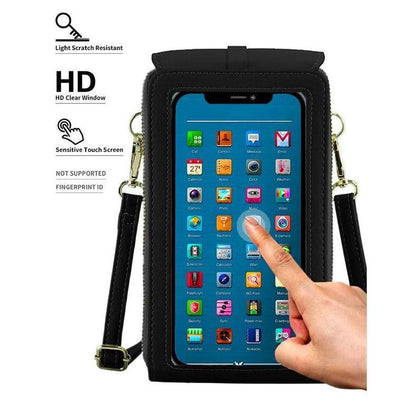 🔥Final 3 Hours: 60% OFF Remifa®2026 Trendy Minimalist Elegant Women's Touchscreen Crossbody Phone Wallet