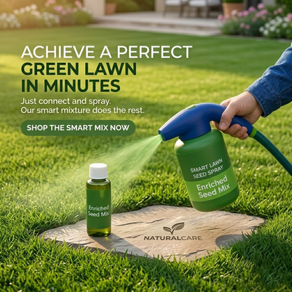 💧 Last Day 80% OFF 🌱 Lawn Sprayer + Hydro Seeding Growth Solution Kit