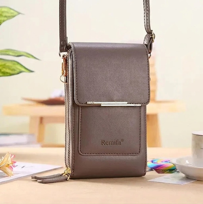 🔥Final 3 Hours: 60% OFF Remifa®2026 Trendy Minimalist Elegant Women's Touchscreen Crossbody Phone Wallet