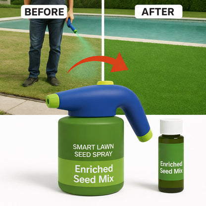 💧 Last Day 80% OFF 🌱 Lawn Sprayer + Hydro Seeding Growth Solution Kit