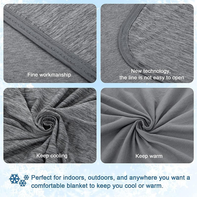 🏆LAST DAY SALE 50% OFF!!💕Smart Cooling Blanket❄️ Lightweight • Breathable • For Hot Sleepers & Night Sweats 😴